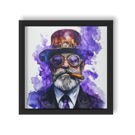 The Steampunk Duke: Eccentric Wall Frame