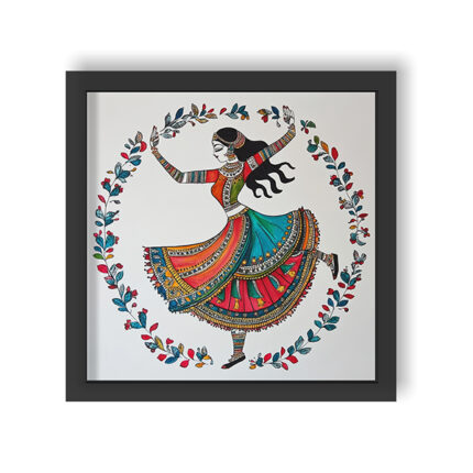 Twirl & Whirl: The Garba Groove Frame