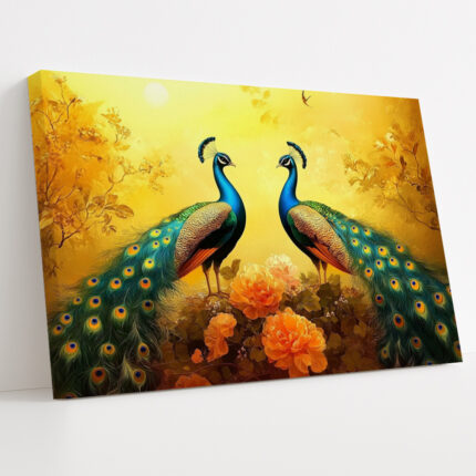 Golden Grace - Canvas Painting by Paper Pajama Company