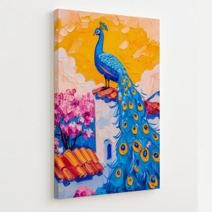 Garden Bloom - Canvas Painting by Paper Pajama Company