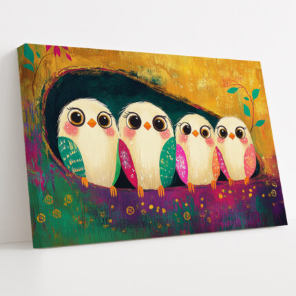 Radiant Flight - Canvas Painting by Paper Pajama Company