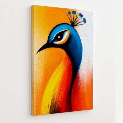 Flame Crown - Canvas Painting by Paper Pajama Company