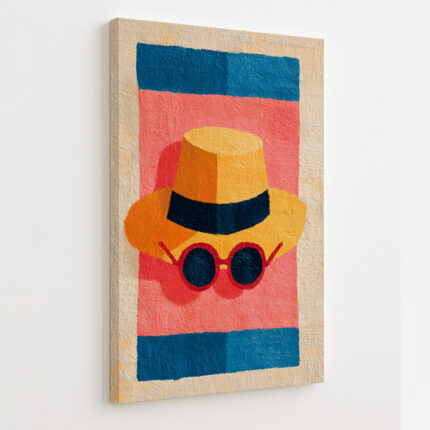 Sunny Escape - Canvas Painting by Paper Pajama Company