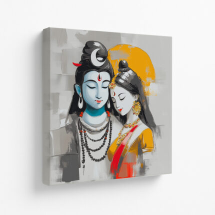 Peaceful Bond - Canvas Painting by Paper Pajama Company